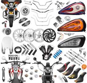 Запчасти для Harley Davidson - детали для мотоциклов Харлей Дэвидсон